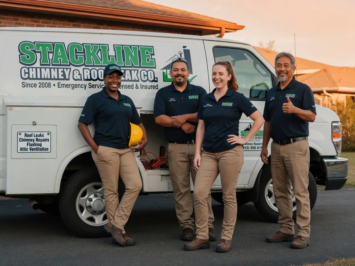 Chimney flashing repair company in Saratoga, WY